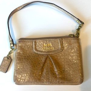 Mini Coach wristlet